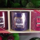 Berry Scented Pillar Gift Sets (3 Pack Wrapped)