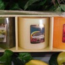 Fruit Scented Pillar Gift Sets (3 Pack Wrapped)