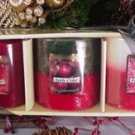 Holiday Scented Pillar Gift Sets (3 Pack Wrapped)