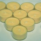 Jasmine Scented Premium Palm Oil Tealights in Clear Cups (set of 12)