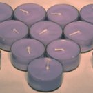Lavender Lemon and Vanilla Scented Premium Palm Oil Tealights in Clear Cups (set of 12)