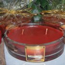 Pumpkin Spiced Scented Candle in 2-Wick Oval Glass Jar 10 Oz