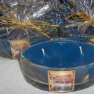 Blueberry Muffin Scented Candle in 2-Wick Oval Glass Jar 10 Oz