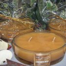 Baked Apple Pie Scented Candle in 2-Wick Oval Glass Jar 10 Oz
