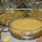 Spiced Cookie Scented Candle in 2-Wick Oval Glass Jar 10 Oz