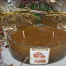 Gingerbread Scented Candle in 2-Wick Oval Glass Jar 10 Oz