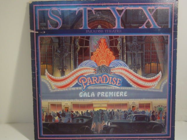 Styx - Paradise Theater - LP / Vinyl Album With Bonus Laser Etching On ...