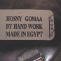 Egyptian Handmade Copper and Mixed Metals Plate with Hanger by Hosny Gomaa