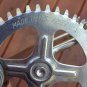 Vintage A&J Red Handled Eggbeater Hand Mixer Made in USA - Patented 1923