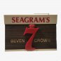 Vintage Seagram's 7 Crown Advertising Display Holder for Swizzle Sticks - 1970's
