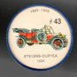 1908 STEVENS-DURYEA Jell-O Picture Wheel #43