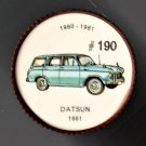 1961 DATSUN Jell-O Picture Wheel #190