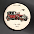 1926 LINCOLN Jell-O Picture Wheel #95