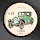 1921 HAYNES Jell-O Picture Wheel #79