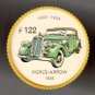 1936 PIERCE-ARROW Jell-O Picture Wheel #122