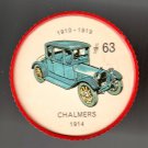 1914 CHALMERS Jell-O Picture Wheel #63