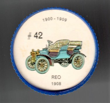 1908 REO Jell-O Picture Wheel #42