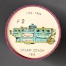 1833 STEAM COACH Jell-O Picture Wheel #2