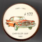 1960 CHRYSLER 300F Jell-O Picture Wheel #177