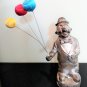 CIRCUS CLOWN WITH BALLOONS Zinc Alloy Coin Bank