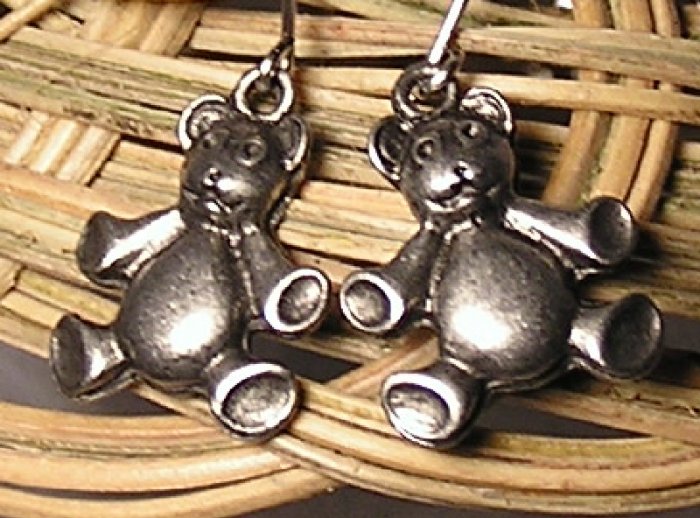 TEDDY BEAR EARRINGS