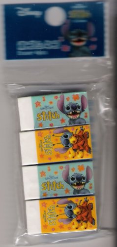 Disney Stitch Eraser Set FREE SHIPPING