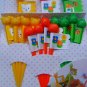 CIAO! Farm Food Picks w/ Flags FREE SHIPPING
