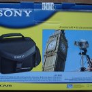 Sony Handycam Camcorder Accessory Kit ACC-FP50A Case & Battery; NEW