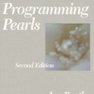 Programming Pearls 2nd Second Edition Book (Soft Cover) 978-0201657883 Programming Pearls 2nd Second Edition Book (Soft Cover) 978-0201657883