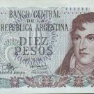 Argentina 10 Pesos Paper Currency