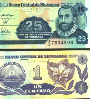 Nicaragua 25 Centavos