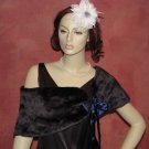 Navy Blue Mink Shawl