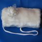 Ivory Faux Mink Hand Muff