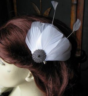 Bridal Feathers Fascinator