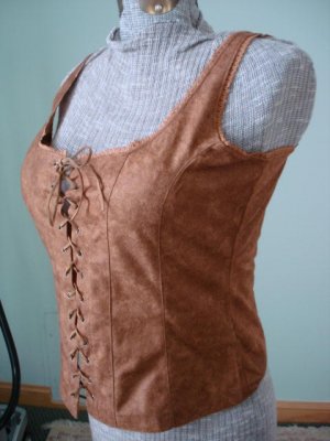 $29.99 Renaissance Goth Fitted Corset Bodice,Tank top-New &Tag Free shipment