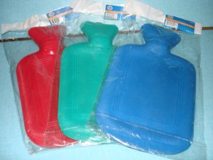 $8.99 New 7.5"X10.5" Rubber Hot Water Bottle Bag Old Fashion type