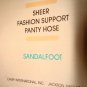 $27 free ship Medical-Tall- New-Aeros-Sheer Fashion Support Maternity Panty Hose nude pettite