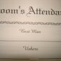 $12.99 WHITE  WEDDING BRIDAL Pearl Decorated RECEPTION GUEST BOOK