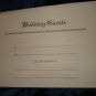 $12.99 IVORY  WEDDING BRIDAL Pearl Decorated RECEPTION GUEST BOOK