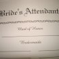 $12.99 IVORY  WEDDING BRIDAL Pearl Decorated RECEPTION GUEST BOOK