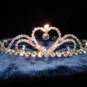 $22.99 Bridal Wedding Veil Prom Pageant Clear Rhinestone Crystal Tiara,Crown Headband