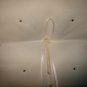 New - PEARL+Crystal + RIBBON BRIDAL WEDDING RING BEARER PILLOW Ivory color