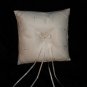 New - PEARL + RIBBON BRIDAL WEDDING RING BEARER PILLOW 1