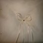 New - PEARL + RIBBON BRIDAL WEDDING RING BEARER PILLOW 1
