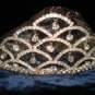 Bridal Wedding Veil Prom Pageant Clear Rhinestone Crystal Tiara, Crown Headband #H17947