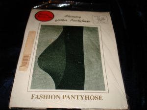 2.99_New-1pair-One size-Dark Green Fashion Shimmery Glitter Pantyhose
