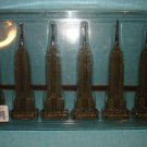 New York Souvenirs - 6  sealed-Empire State Building Statue refrigerator Magnet 4.5"X1.5"X1"