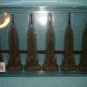 New York Souvenirs - 6  sealed-Empire State Building Statue refrigerator Magnet 4.5"X1.5"X1"