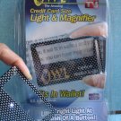 2 New & sealed-Wallet Vision- Credit Card size Llight & Magnet