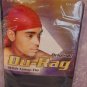 $5.99 FREE SHIP Stocking Cap - Du-Rag with long tie CH-100C ,red,white,black,blue.orange.